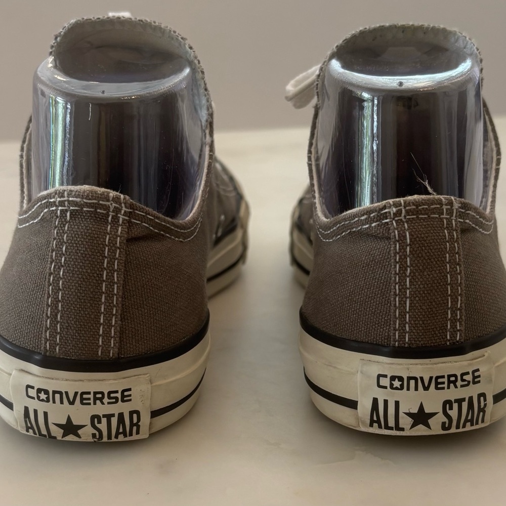 Converse all star low top sneaker Gray size 6 - Picture 7 of 10